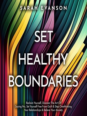 cover image of Set Healthy Boundaries